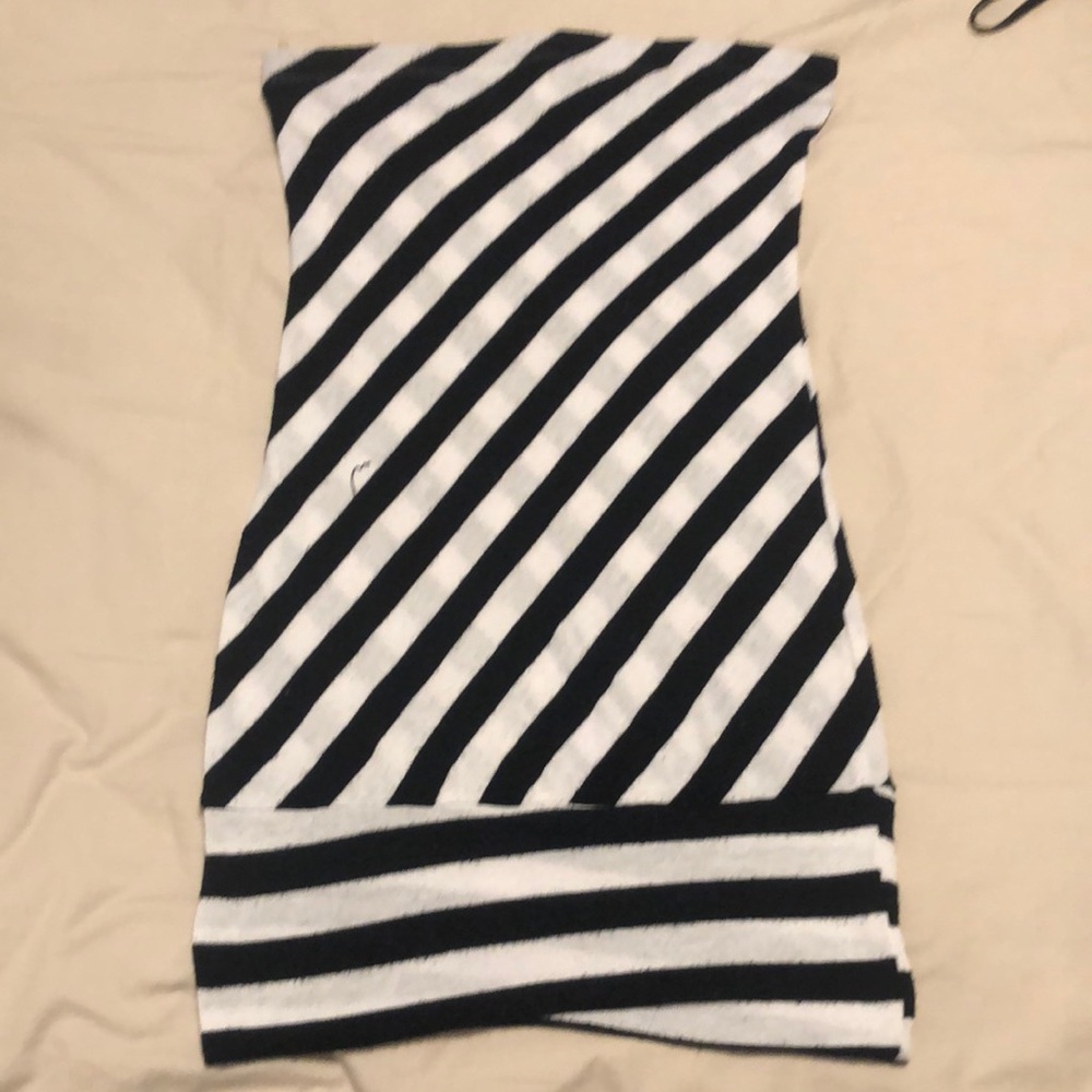 Fun striped tube top